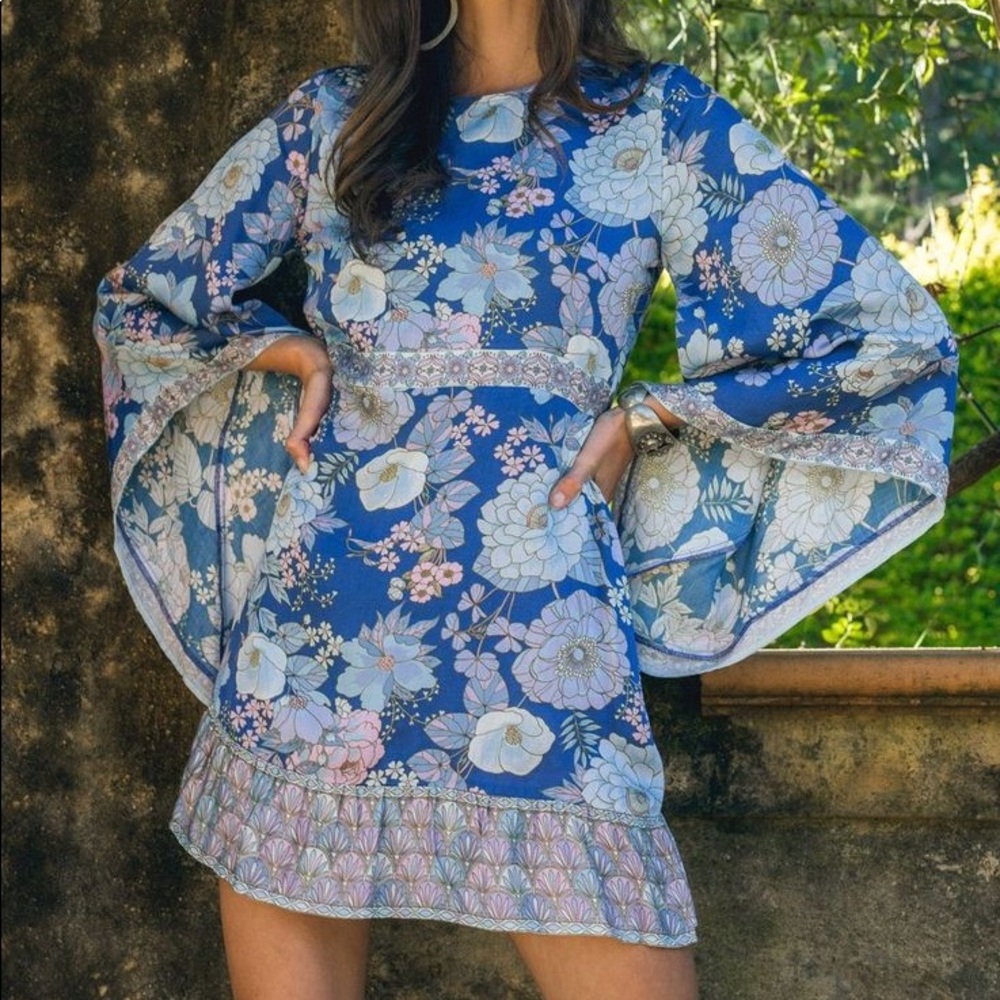 Nine Lives Bazaar Vanessa Dress Bluebelle 18 BNWT